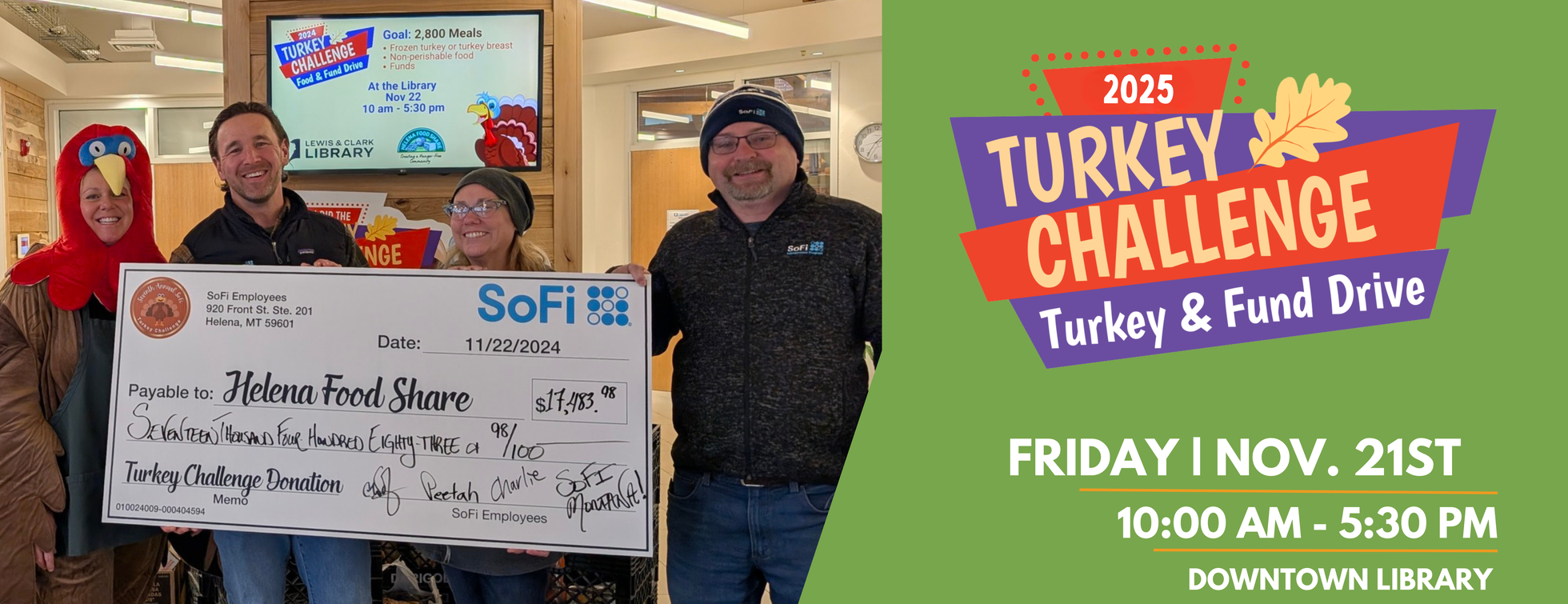 SoFi Turkey Challenge